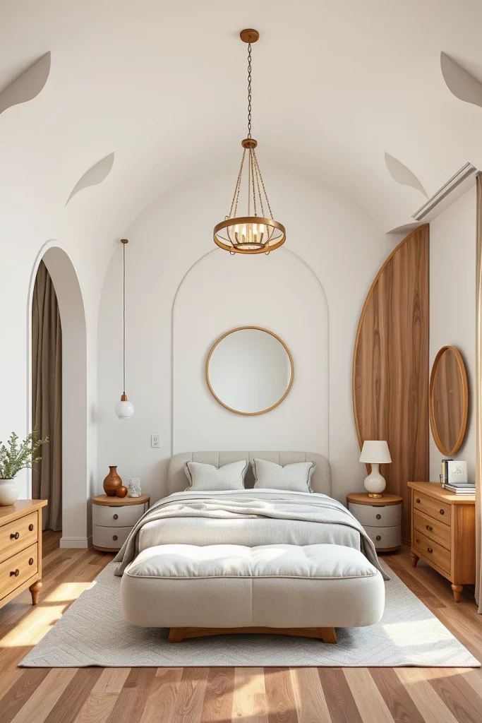 54 White And Wood Tone Bedroom Ideas For A Warm And Modern Retreat