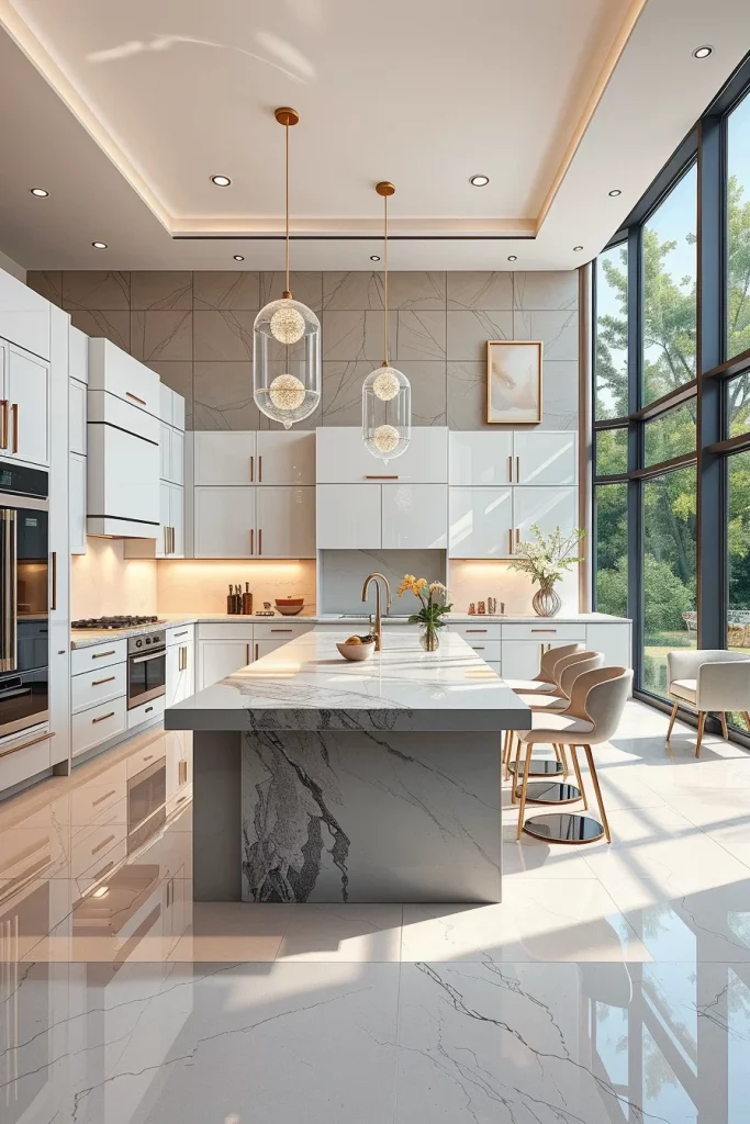 58 High Gloss Kitchen Ideas For A Sleek And Modern Home