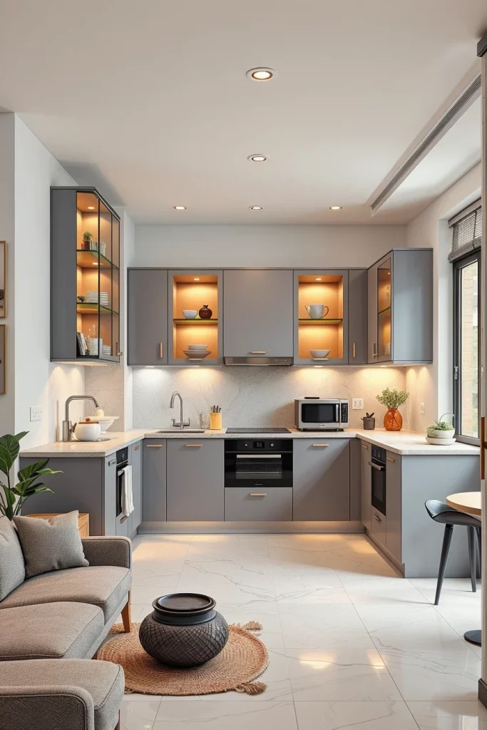 56 Small Apartment Kitchen Decorating Ideas Modern For Stylish And Functional Spaces