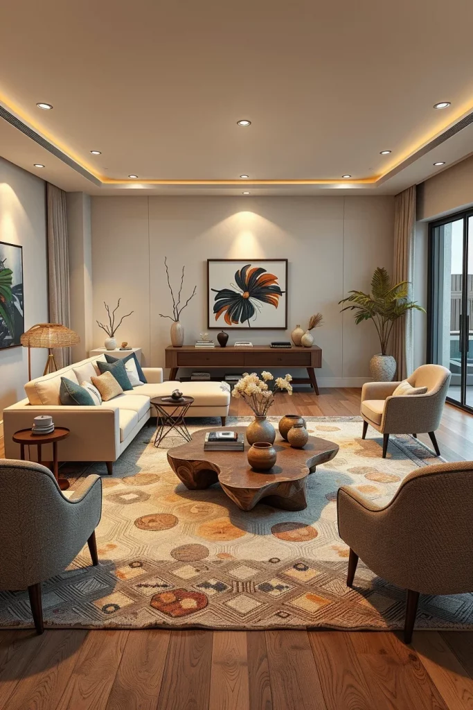 54 Neutral Living Room Decorating Ideas Inspiration