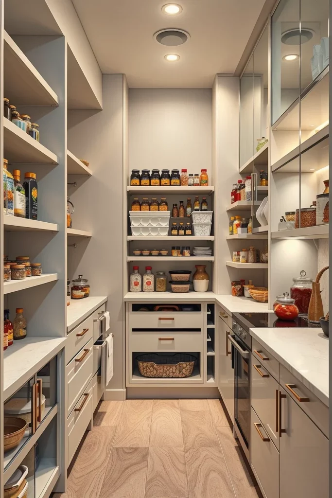 58 Modern Small Pantry Design Ideas To Maximize Style And Storage