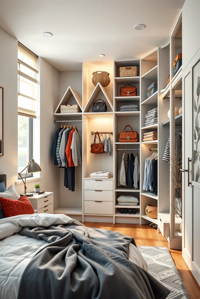 57 Small Bedroom Closet Organization Solutions To Maximize Every Inch Of Space