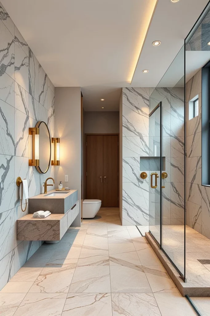 55 Natural Stone Bathrooms That Redefine Luxury And Style