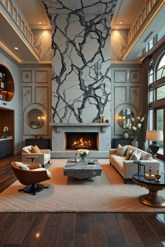 56 Statement Fireplace Living Room Ideas To Create A Stunning Focal Point