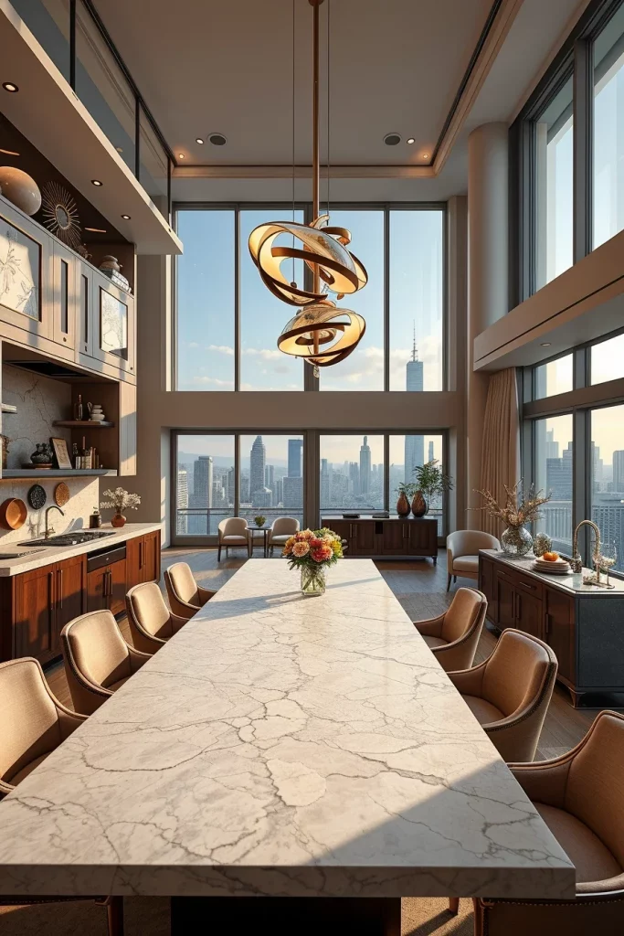 55 Luxury Penthouse Kitchen Ideas For A Sophisticated Modern Home