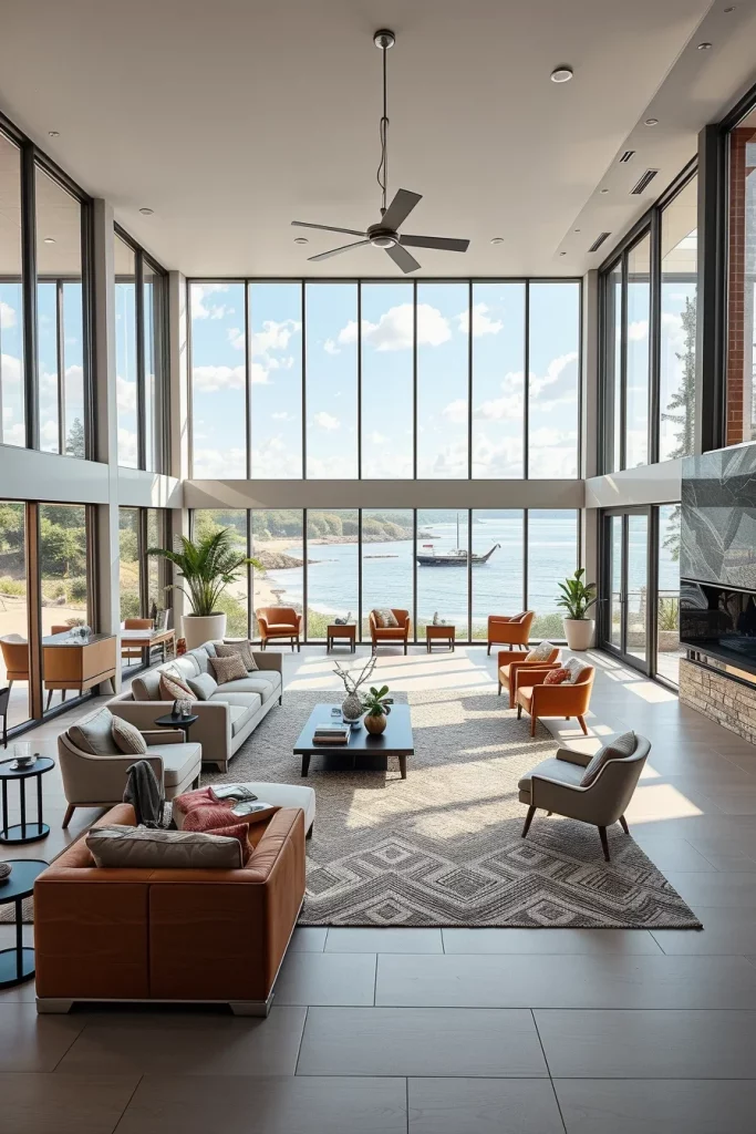 52 Floor-To-Ceiling Windows Living Room Ideas For A Bright And Modern Home