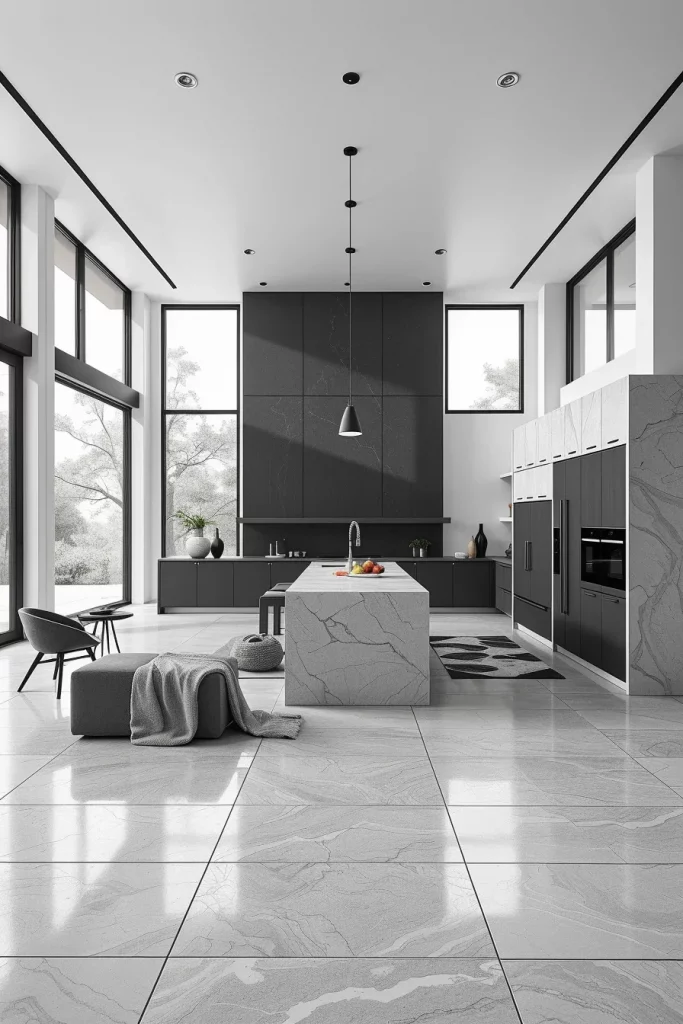 56 Monochrome Kitchen Ideas For A Modern And Timeless Home