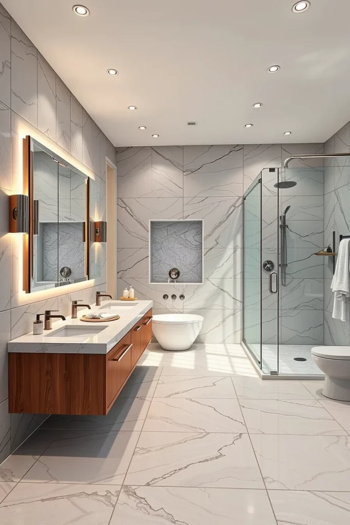 55 Walk-In Shower Bathroom Ideas For A Modern And Stylish Space