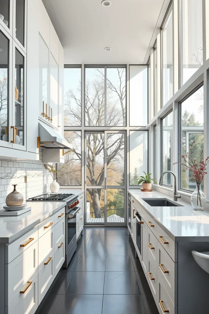58 Small Galley Kitchen Decorating Inspiration Ideas To Transform Your Compact Space