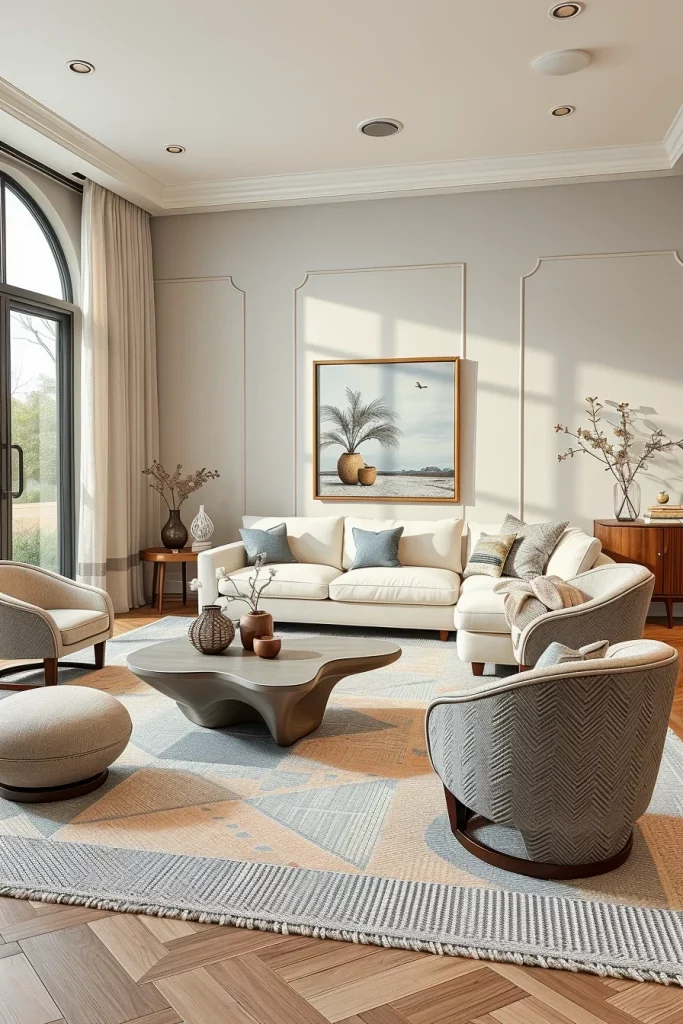 54 Neutral Living Room Decorating Ideas Inspiration