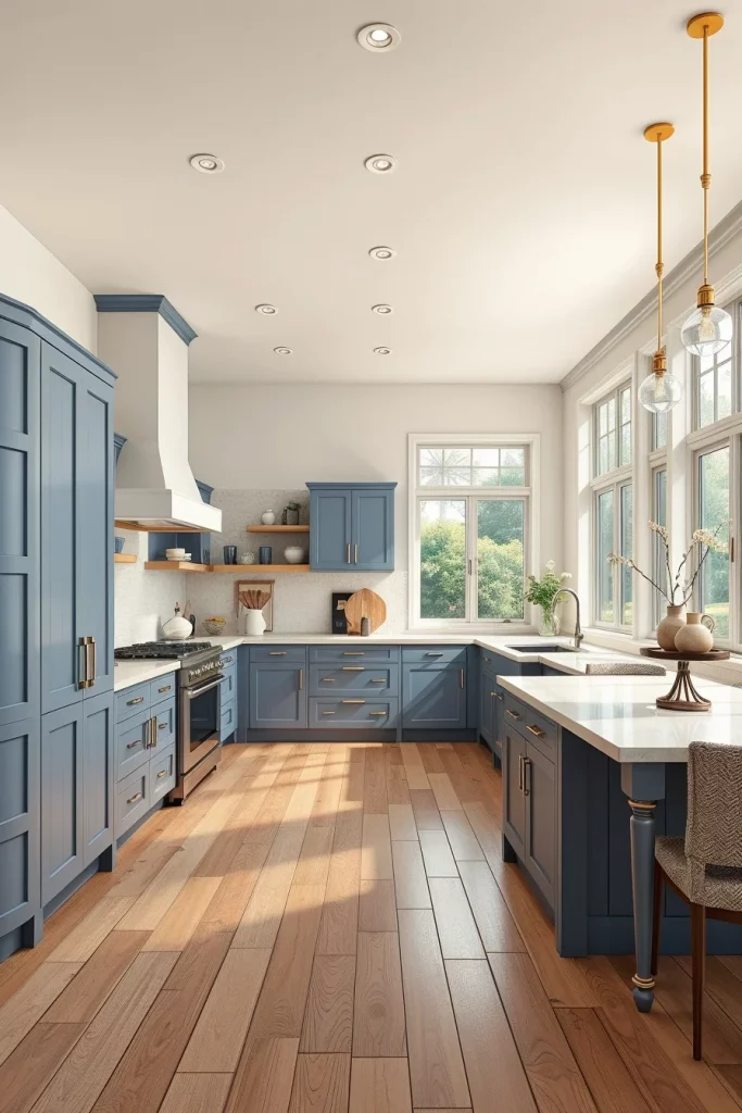 55 Blue Kitchen Cabinet Color Ideas for a Beautiful and Stylish Kitchen