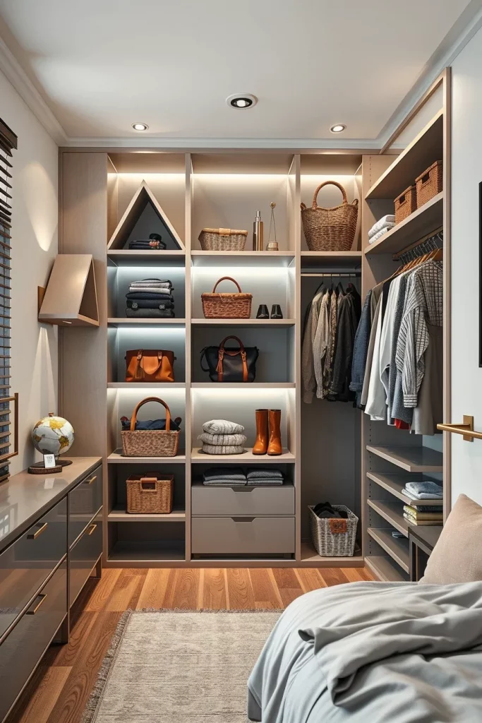 57 Small Bedroom Closet Organization Solutions To Maximize Every Inch Of Space
