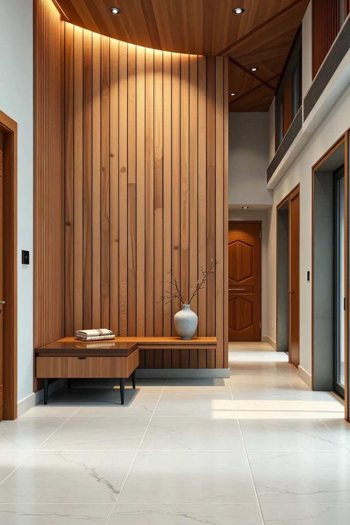 54 Minimalist Hallway Interior Design Ideas For A Stylish And Sculptural Entryway