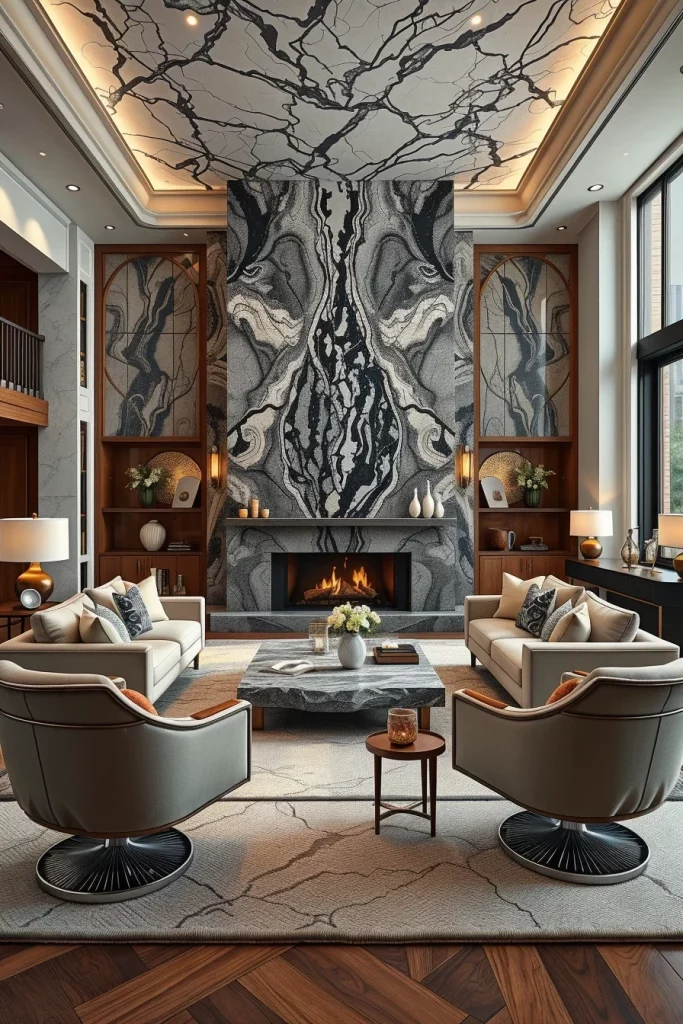 56 Statement Fireplace Living Room Ideas To Create A Stunning Focal Point