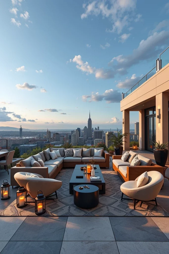 57 Luxury Penthouse Terrace Ideas For Elegant Outdoor Living