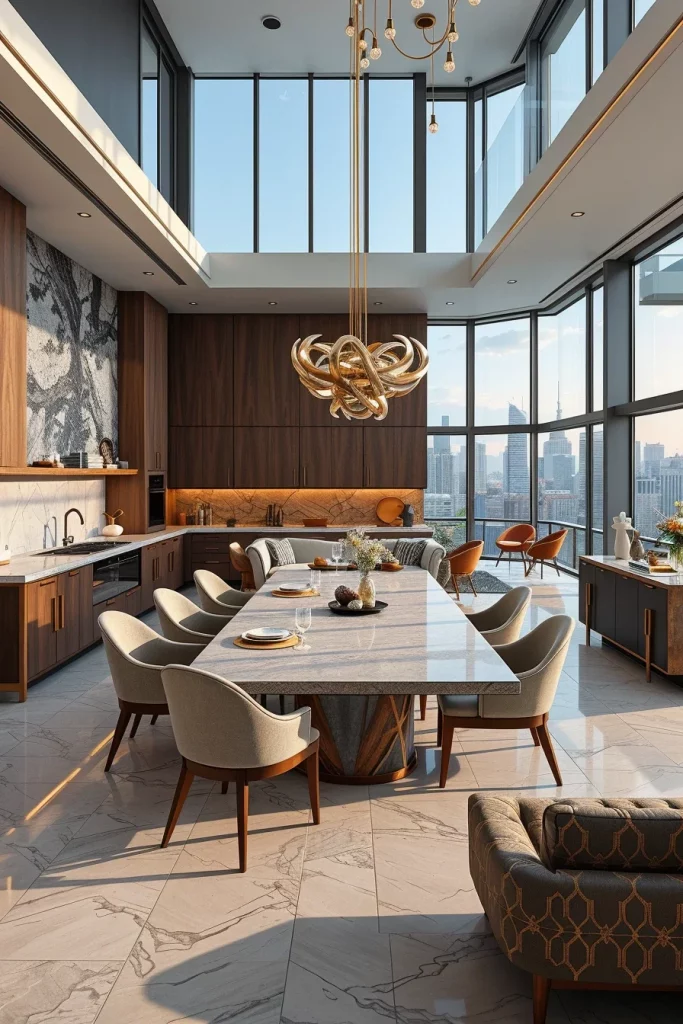 55 Luxury Penthouse Kitchen Ideas For A Sophisticated Modern Home