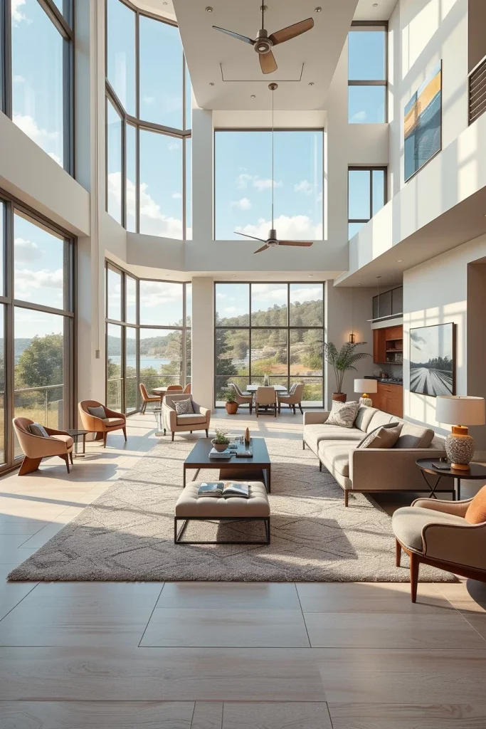52 Floor-To-Ceiling Windows Living Room Ideas For A Bright And Modern Home