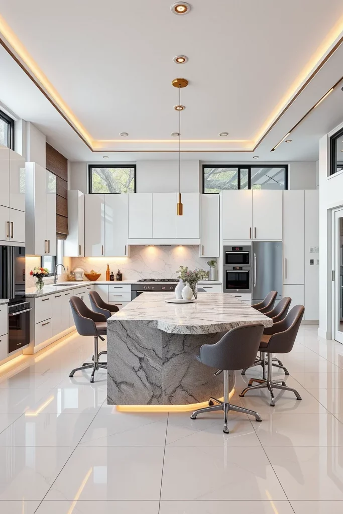 58 High Gloss Kitchen Ideas For A Sleek And Modern Home