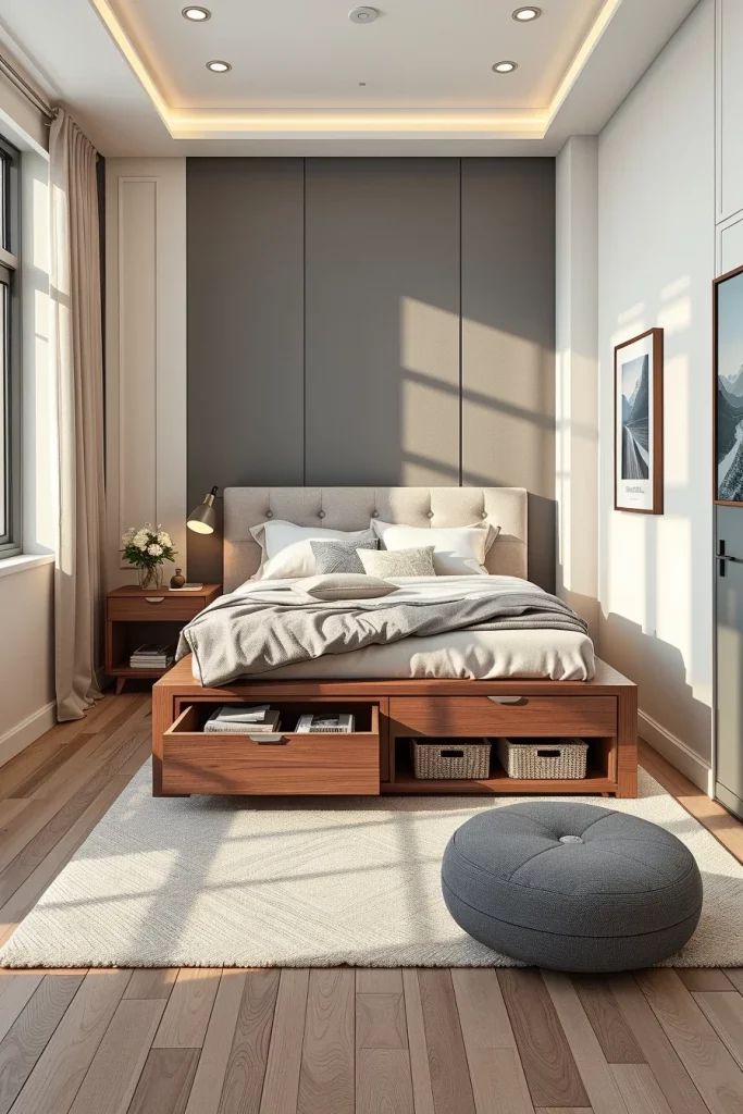 50 Space-Saving Bedroom Ideas To Maximize Style And Storage