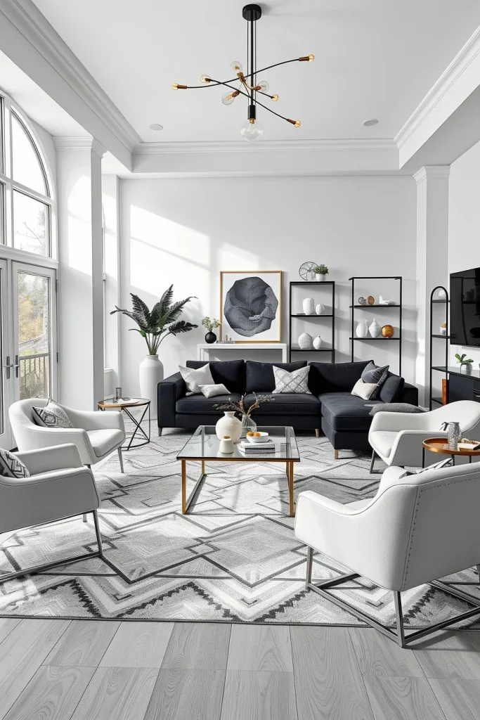 58 Black And White Living Room Ideas To Create A Timeless And Stylish Space