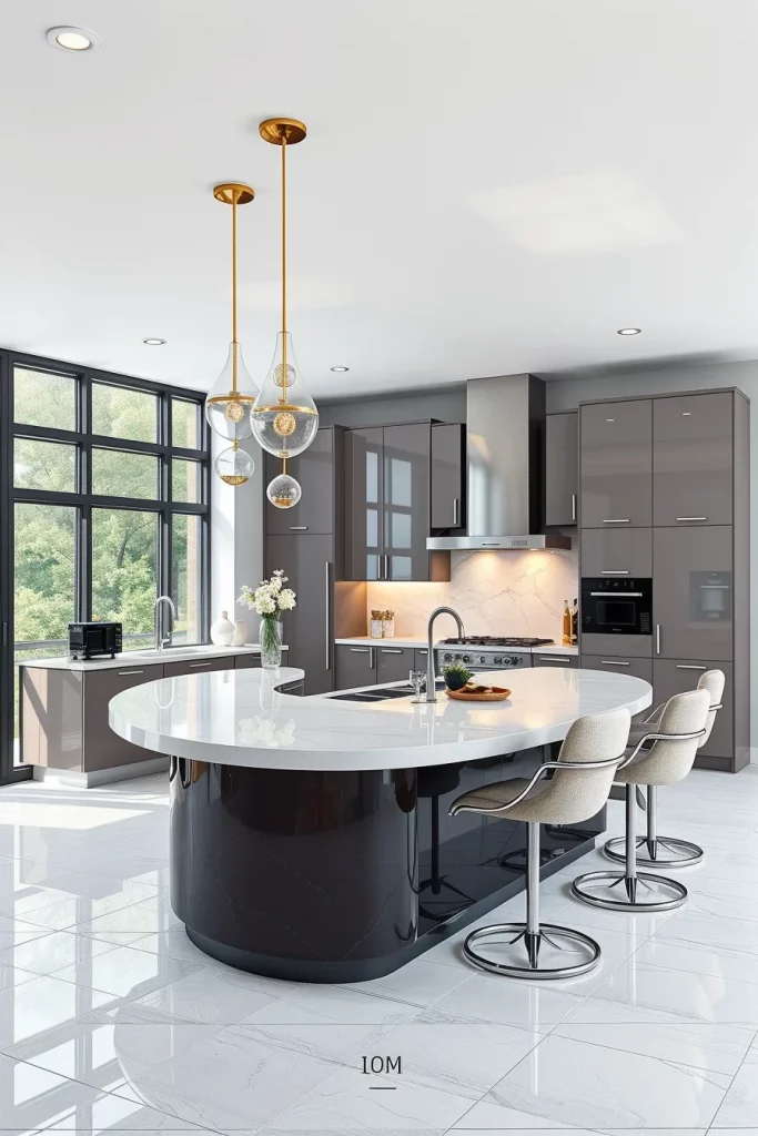 58 High Gloss Kitchen Ideas For A Sleek And Modern Home