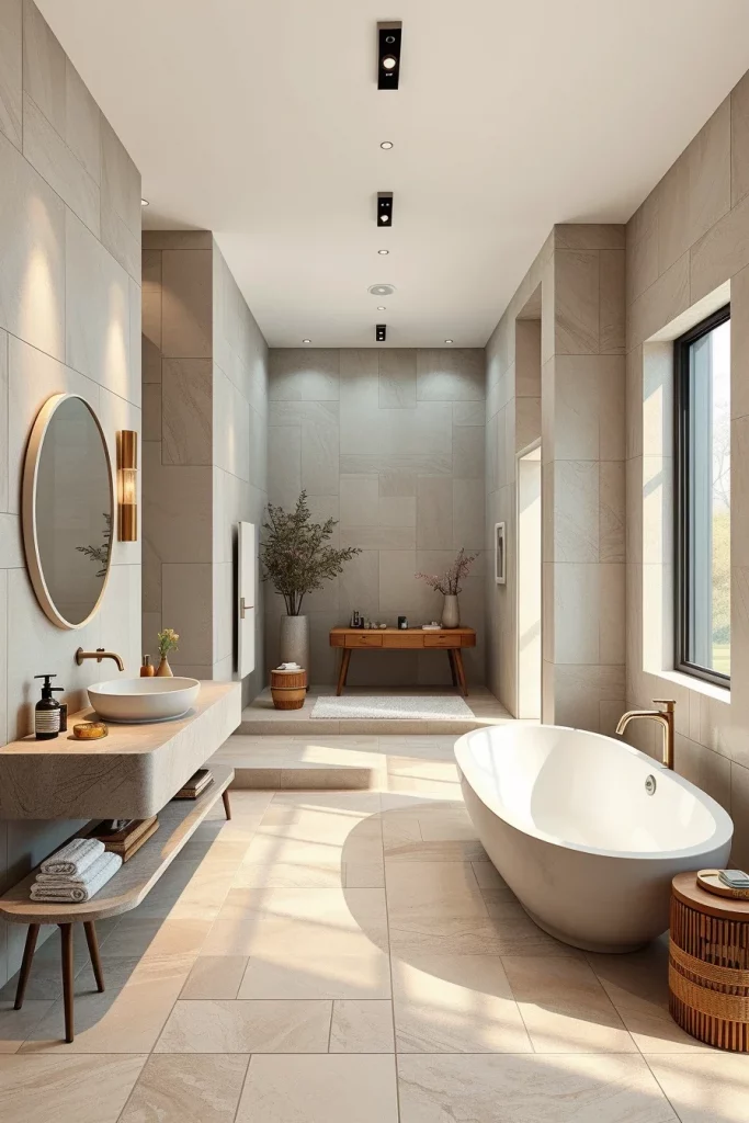 58 Sculptural And Artistic Modern Bathroom Ideas For A Gallery-Inspired Home