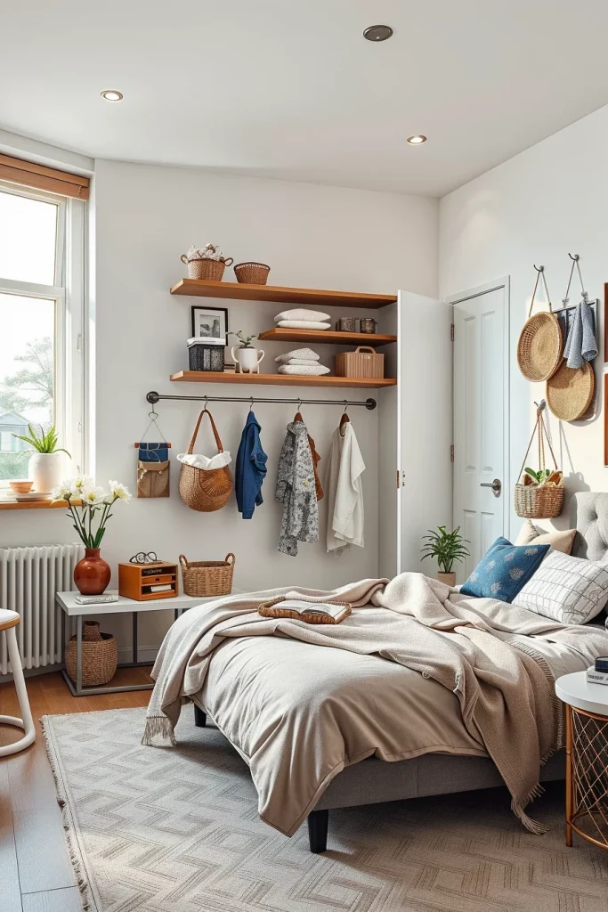 54 Small Bedroom Organization Hacks Today To Maximize Space And Style