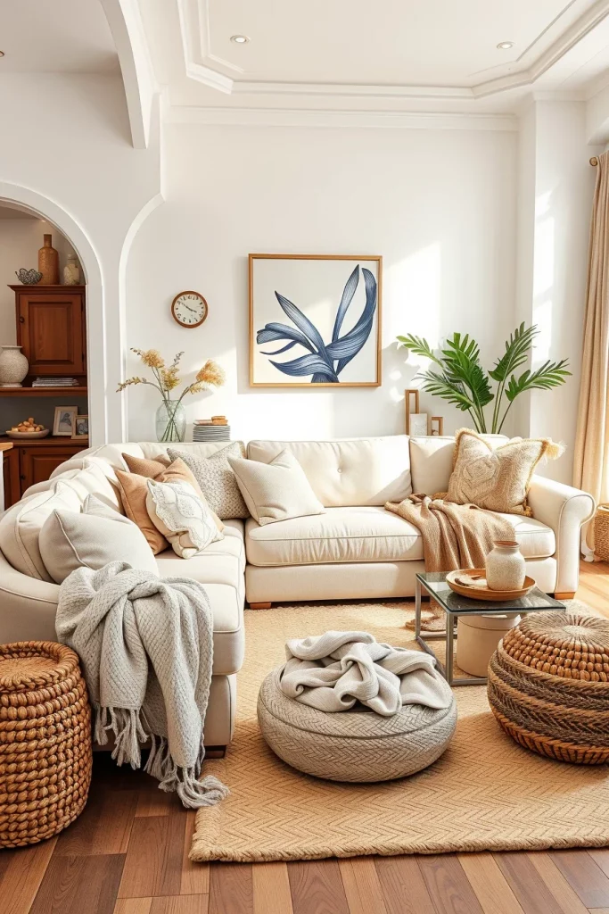 54 Neutral Living Room Decorating Ideas Inspiration