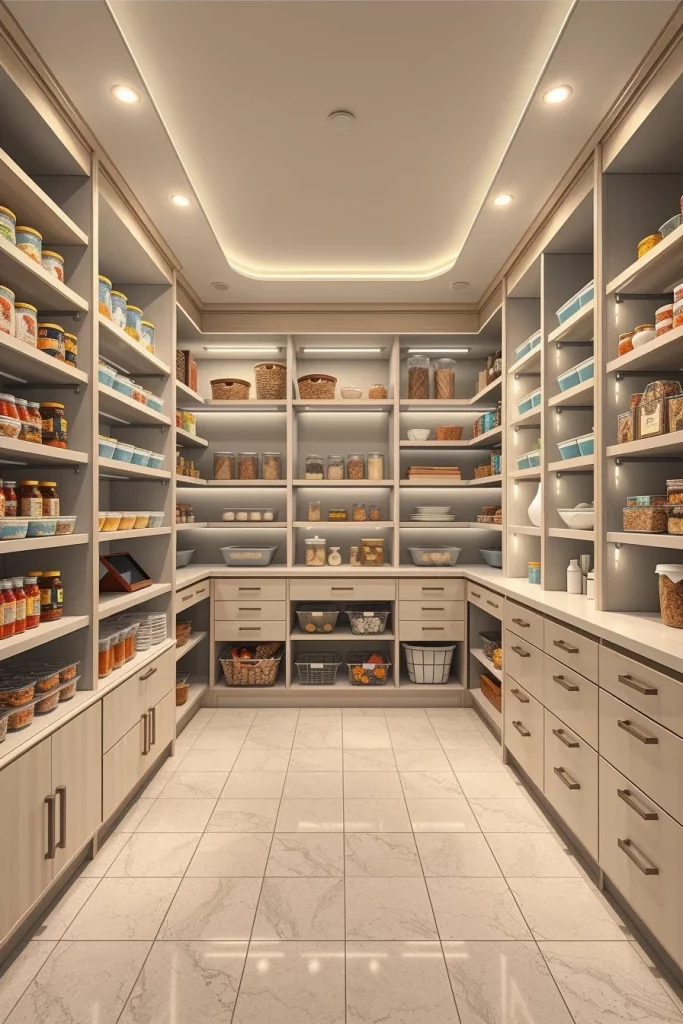 58 Modern Small Pantry Design Ideas To Maximize Style And Storage
