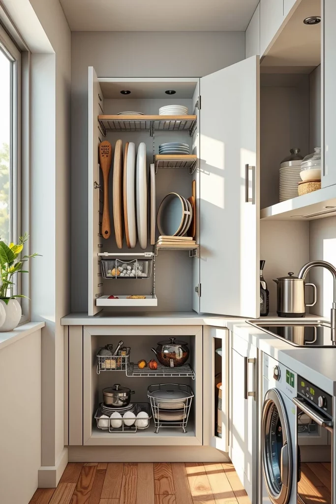 51 Small Kitchen Organization Ideas For Apartments That Maximize Every Inch Of Space