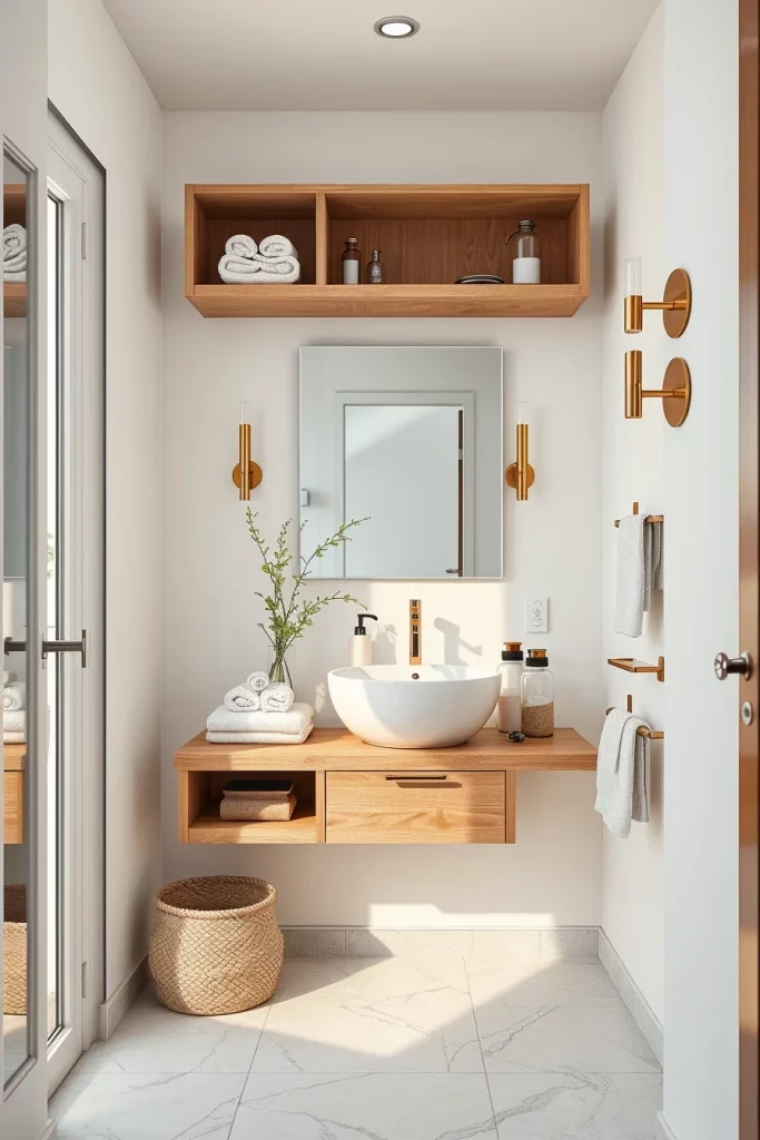 51 Space-Saving Bathroom Ideas To Maximize Style And Storage