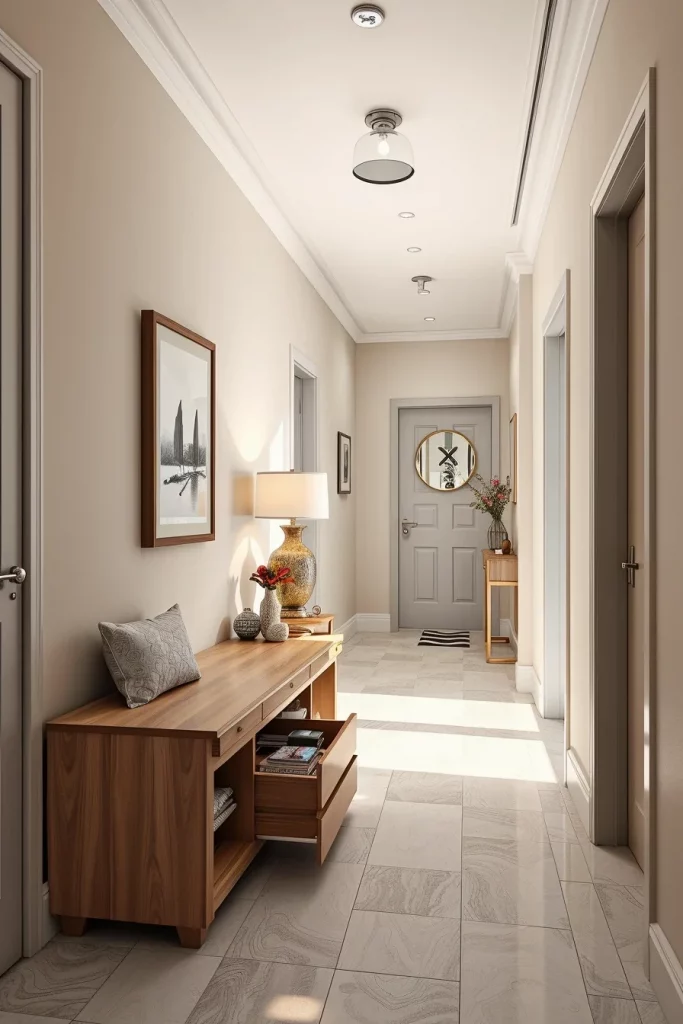 54 Small Hallway Makeover Ideas Budget That Transform Tiny Entryways