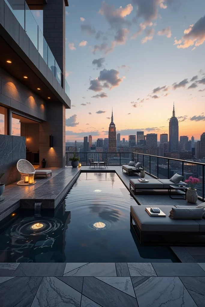 57 Luxury Penthouse Terrace Ideas For Elegant Outdoor Living