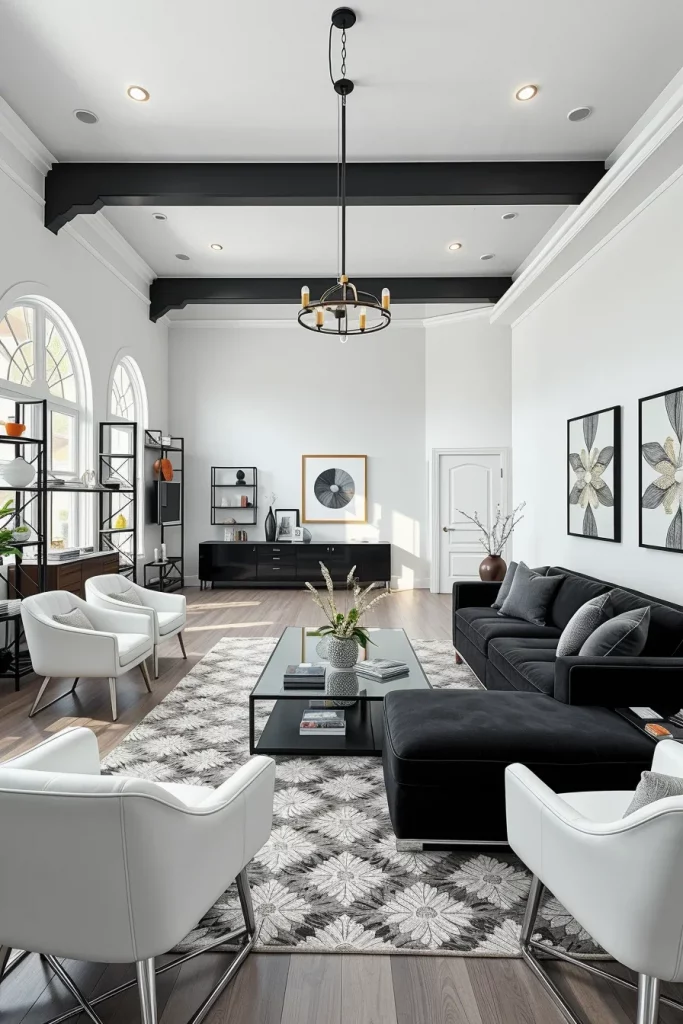 58 Black And White Living Room Ideas To Create A Timeless And Stylish Space