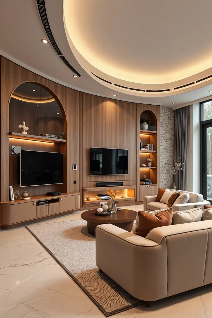 60 Sculptural And Artistic Modern Living Room Ideas For A Gallery-Inspired Home