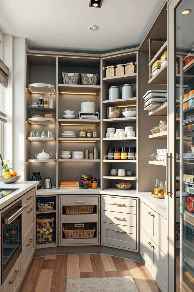 58 Modern Small Pantry Design Ideas To Maximize Style And Storage