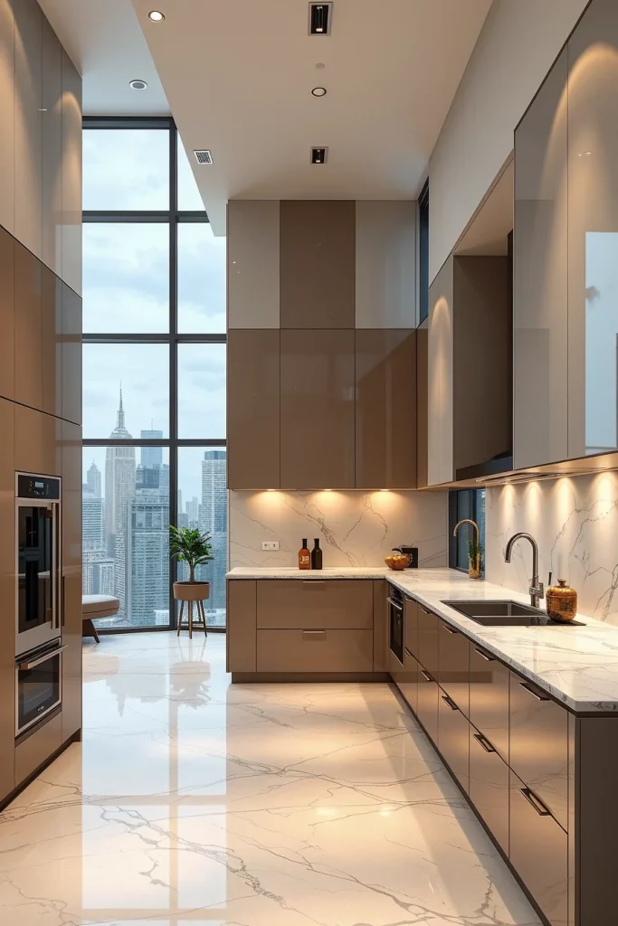 55 Luxury Penthouse Kitchen Ideas For A Sophisticated Modern Home