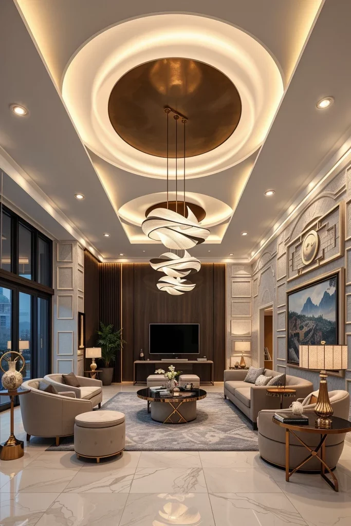 60 Sculptural And Artistic Modern Living Room Ideas For A Gallery-Inspired Home