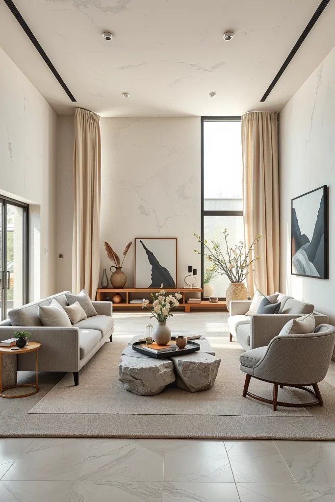 57 Organic Modern Living Room Ideas For A Stylish And Timeless Home