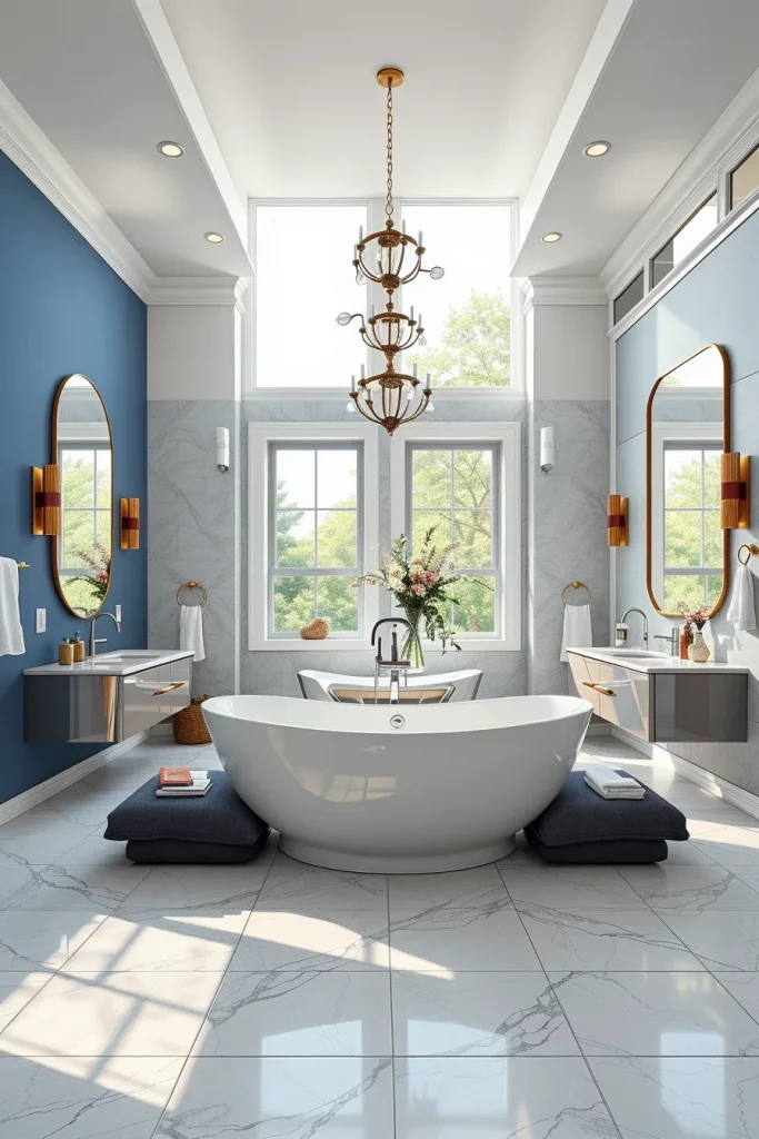 59 Blue And White Bathroom Decor Ideas For A Stylish And Timeless Space
