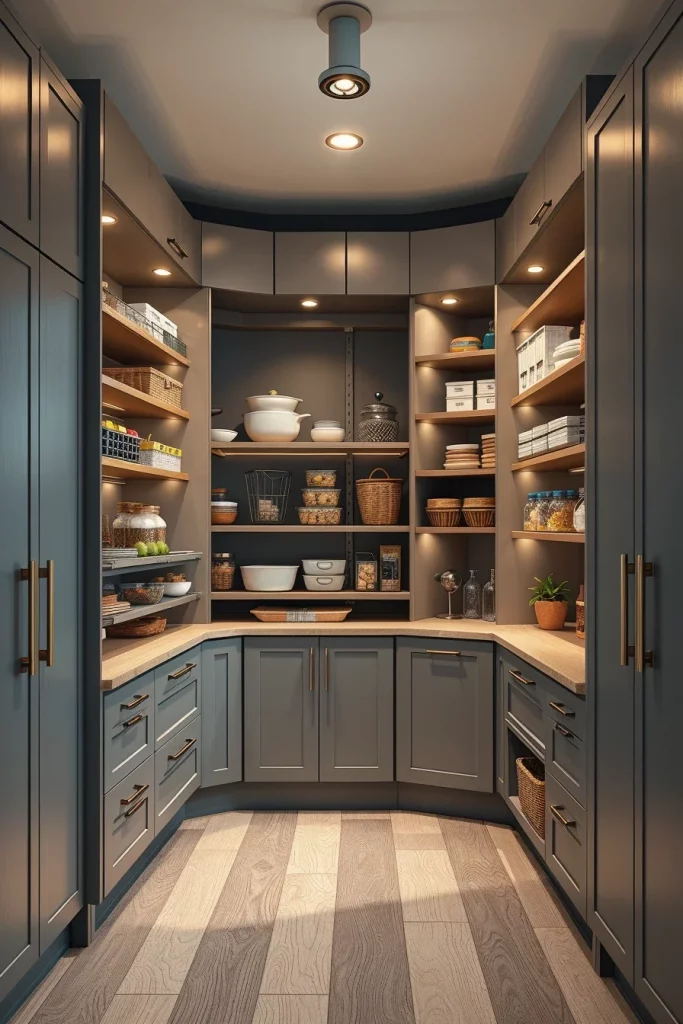 58 Modern Small Pantry Design Ideas To Maximize Style And Storage