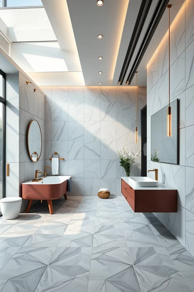 50 Modern Amaranth Bathroom Interior Design Ideas That Redefine Contemporary Style