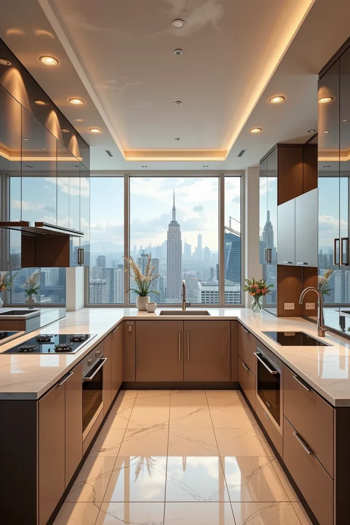 55 Luxury Penthouse Kitchen Ideas For A Sophisticated Modern Home