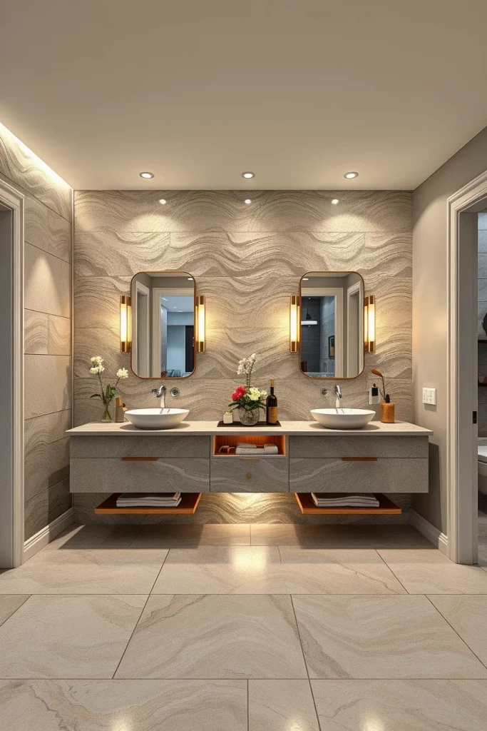 59 Textured Stone Bathroom Ideas For A Stylish And Timeless Space