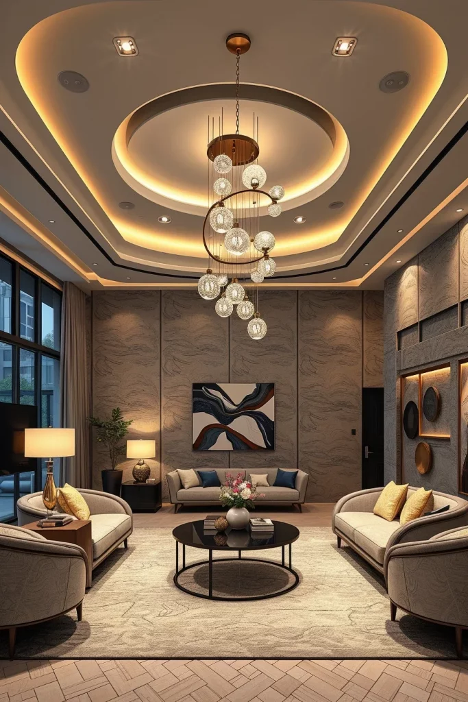 60 Sculptural And Artistic Modern Living Room Ideas For A Gallery-Inspired Home
