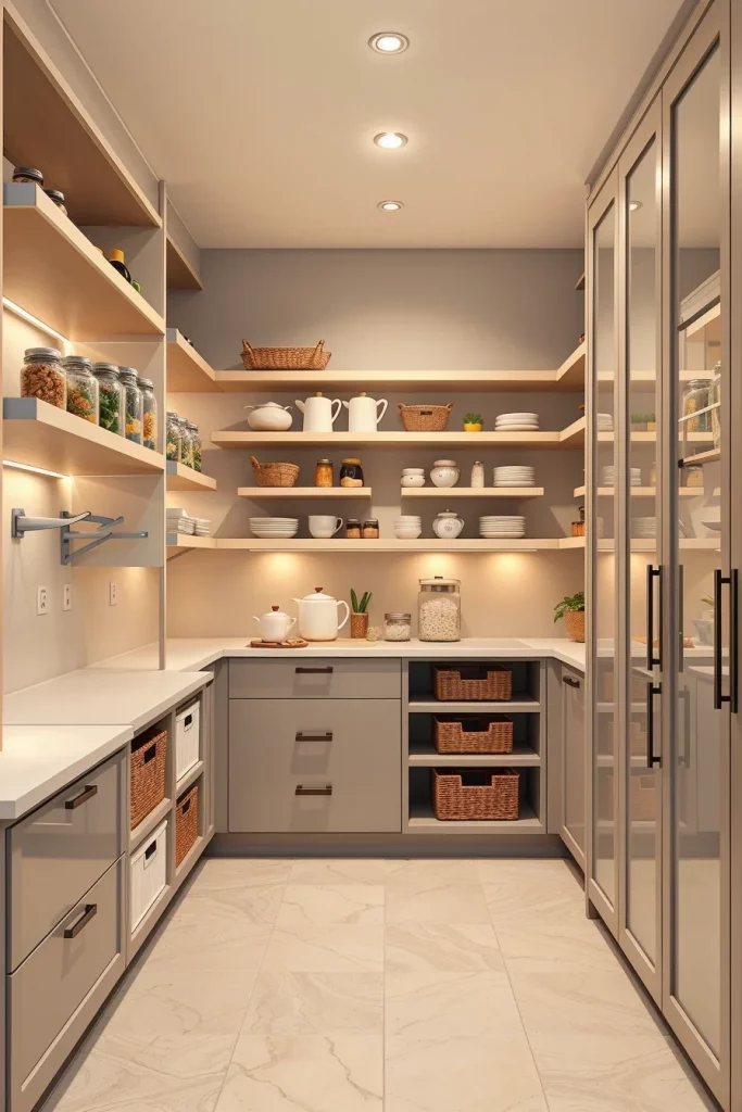 58 Modern Small Pantry Design Ideas To Maximize Style And Storage