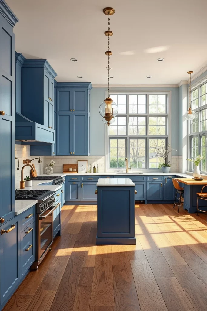 55 Blue Kitchen Cabinet Color Ideas for a Beautiful and Stylish Kitchen