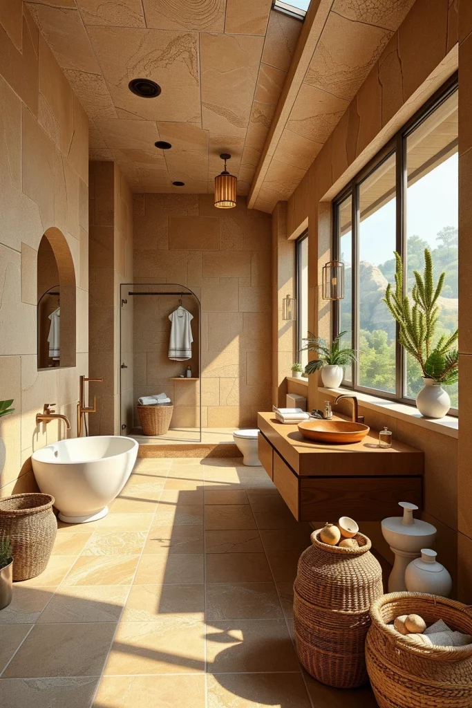55 Natural Stone Bathrooms That Redefine Luxury And Style