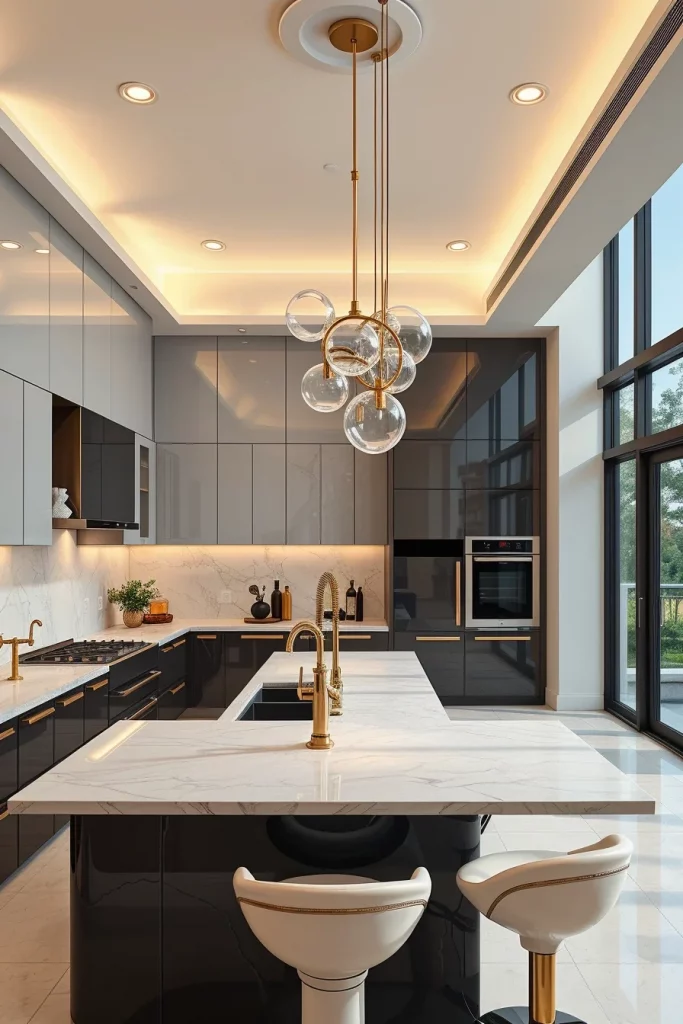 58 High Gloss Kitchen Ideas For A Sleek And Modern Home
