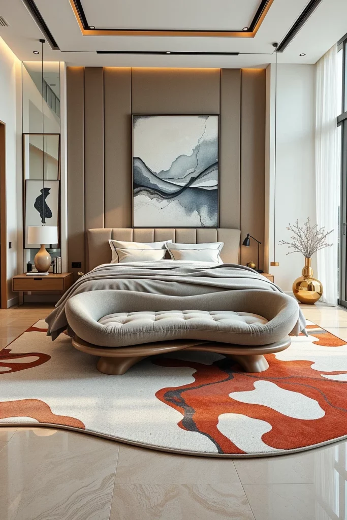 58 Sculptural And Artistic Modern Bedroom Ideas For A Creative Luxury Retreat